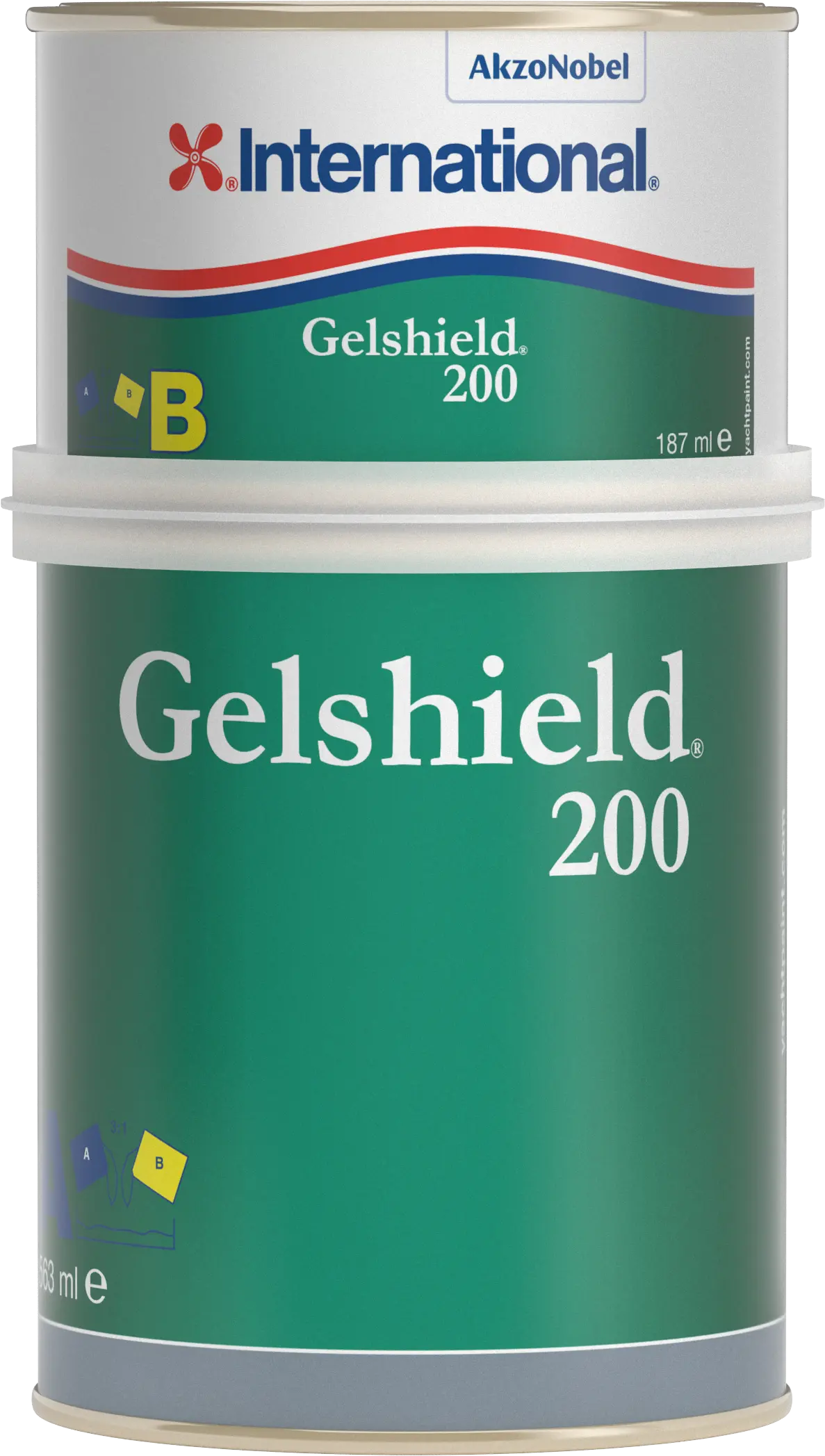 YPA212/A750ML Gelshield 200 0,75 lt zeleni
